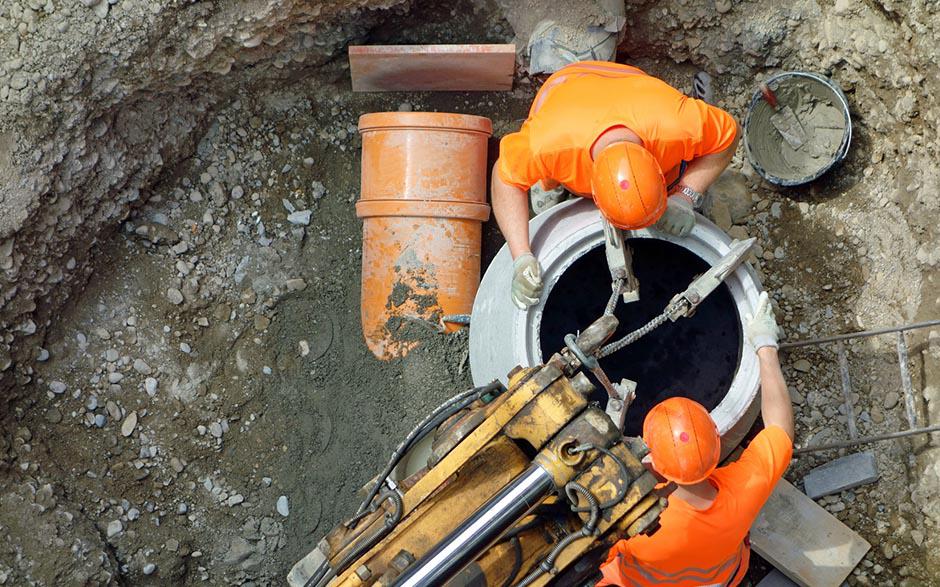 travaux assainissement Bouray-sur-Juine
